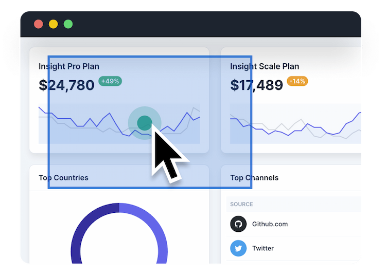 Zoom and pan feature