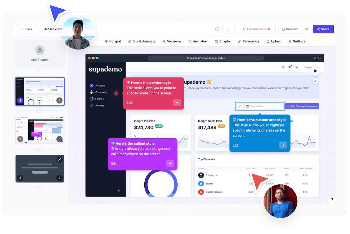 Simulate Software Products with Supademo