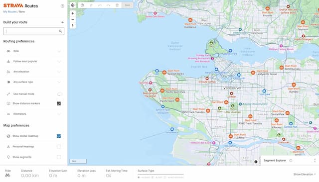 Create repeatable routes for personal challenges with Routes