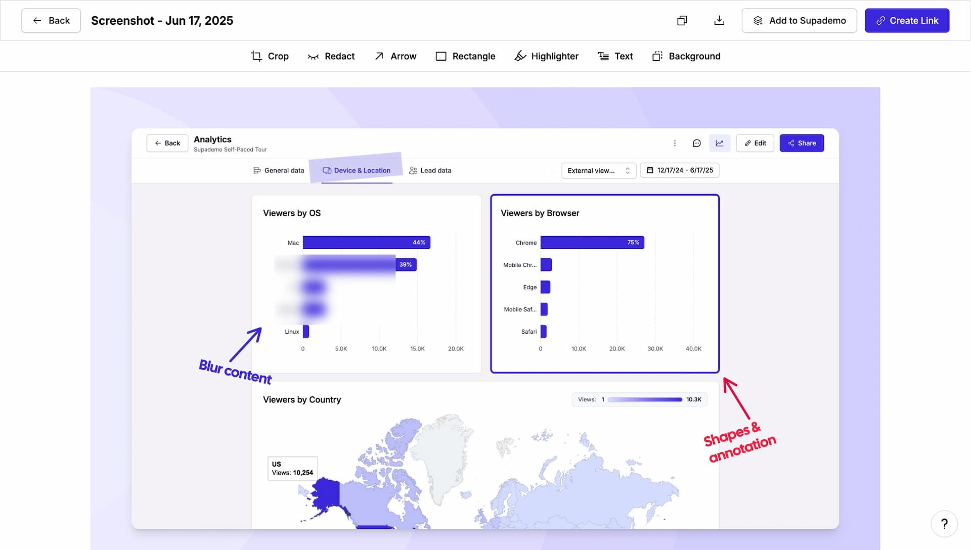Share screenshots in multiple ways