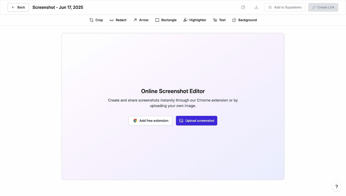 Edit, Annotate & Generate Screenshots Online for Free