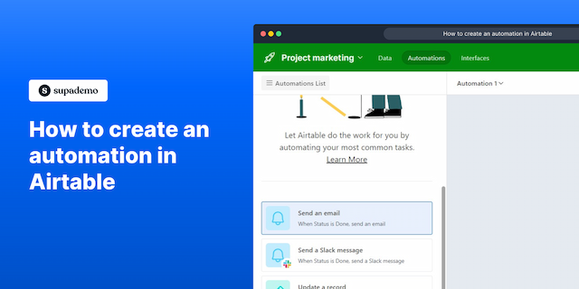 Related demo for Airtable 3
