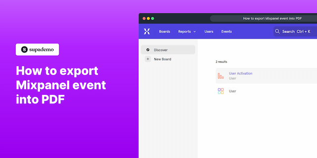 Related demo for Mixpanel 3