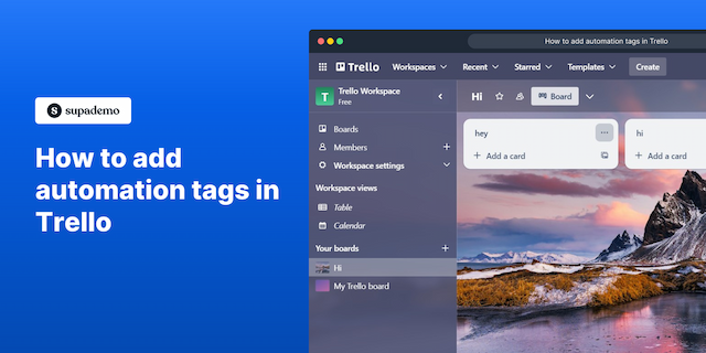 Related demo for Trello 2
