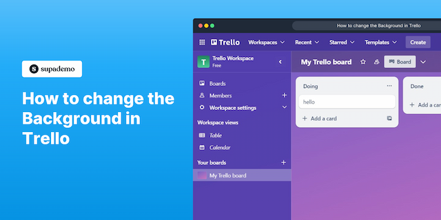 Related demo for Trello 3