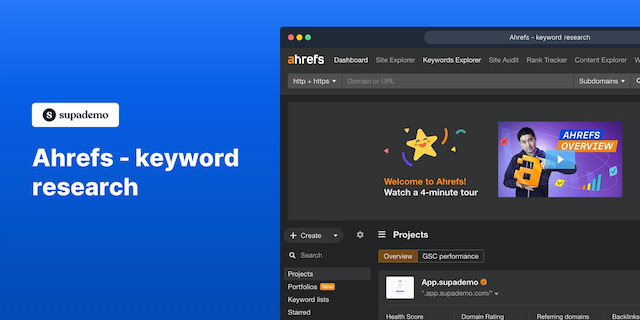 Related demo for Ahrefs 1
