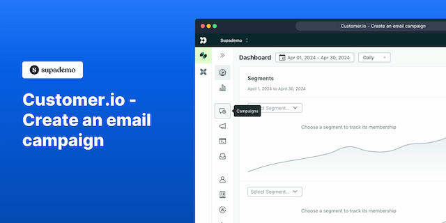 Related demo for Customer.io 2