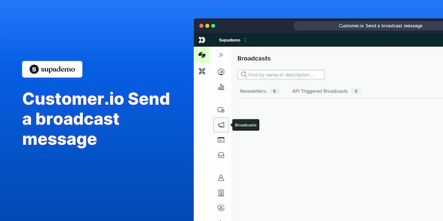Related demo for Customer.io 3