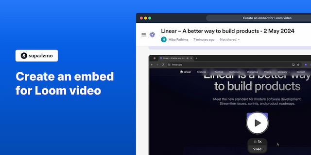 Related demo for Loom 3