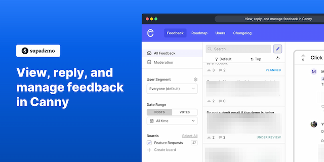 Related demo for Canny.io 2