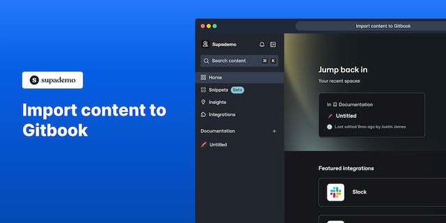 Related demo for Gitbook 3