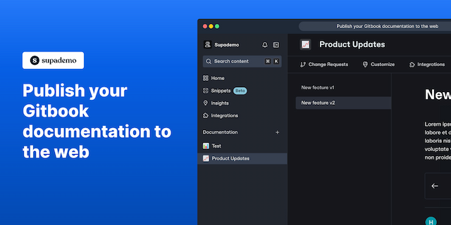 Related demo for Gitbook 1