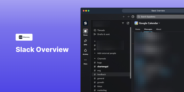Related demo for Slack 3