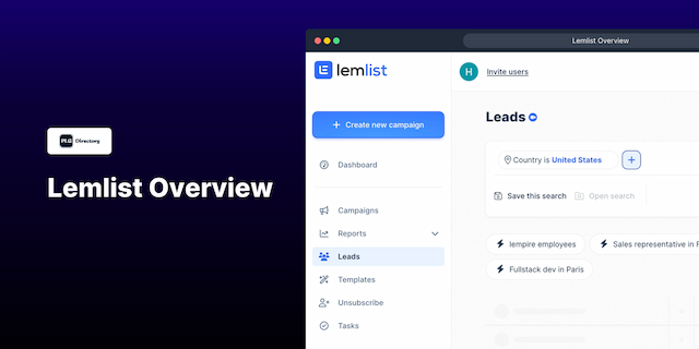 Related demo for Lemlist 2