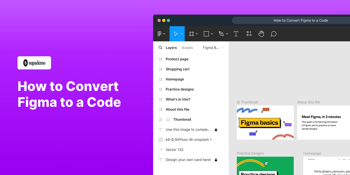 How to Convert Figma to a Code screenshot