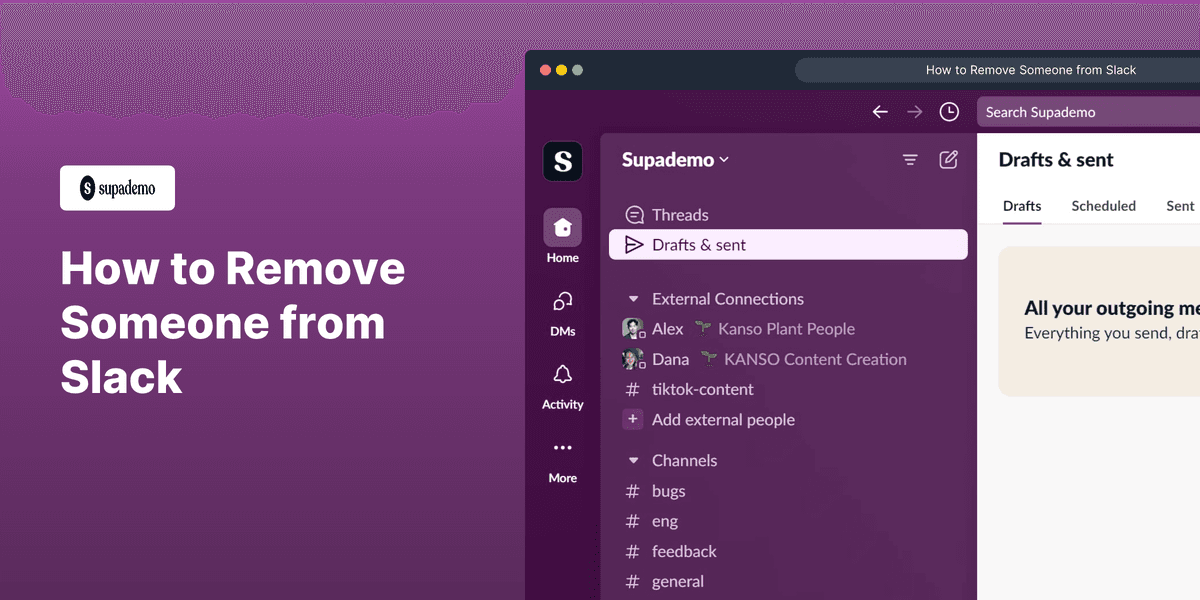 How to Remove Someone from Slack screenshot