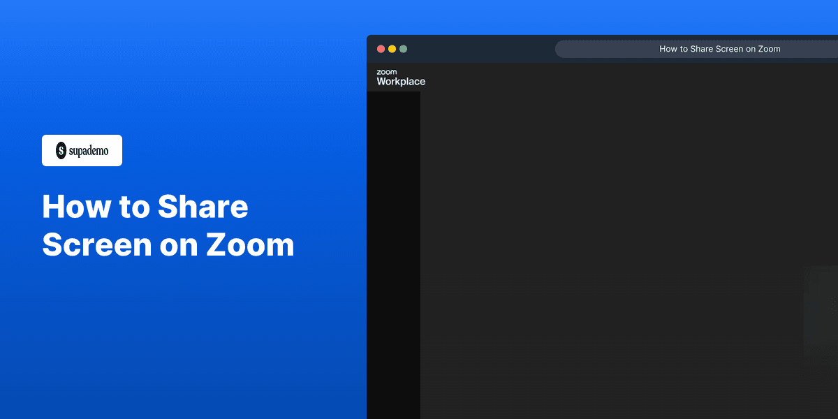 How to Share Screen on Zoom screenshot