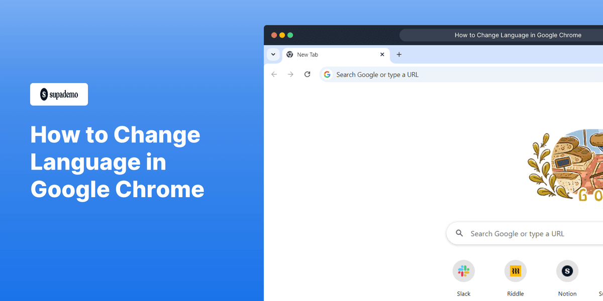 How to Change Language in Google Chrome screenshot