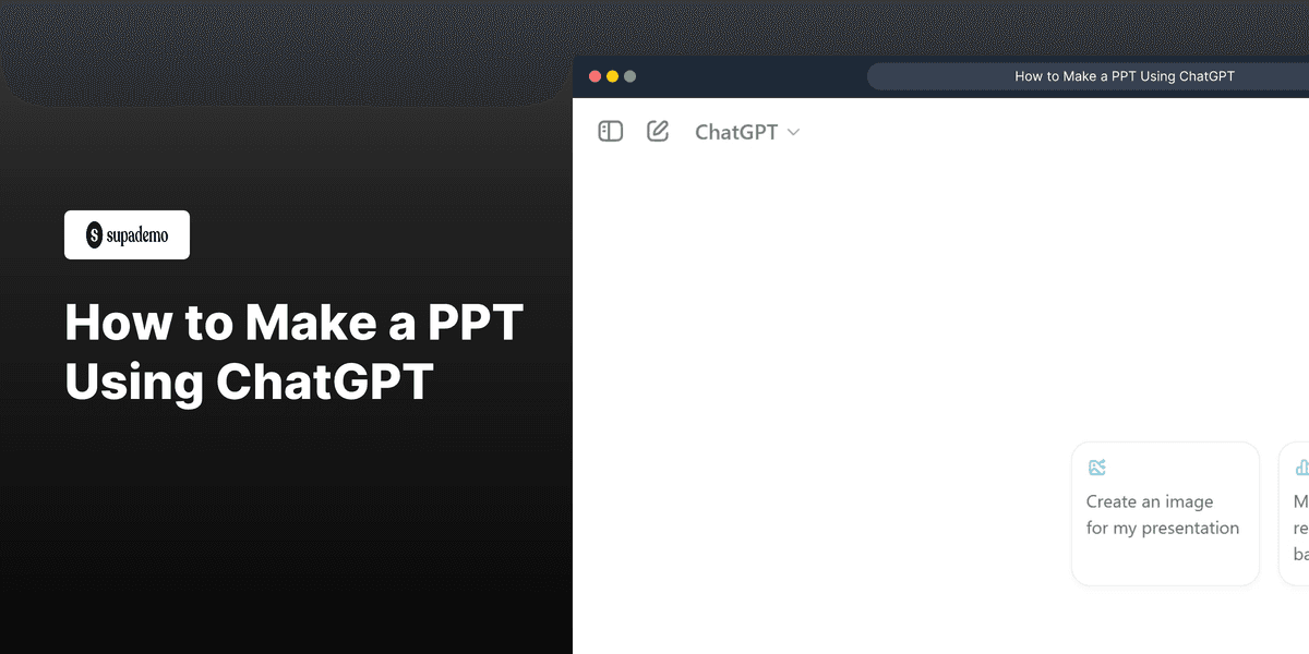 How to Make a PPT Using ChatGPT screenshot