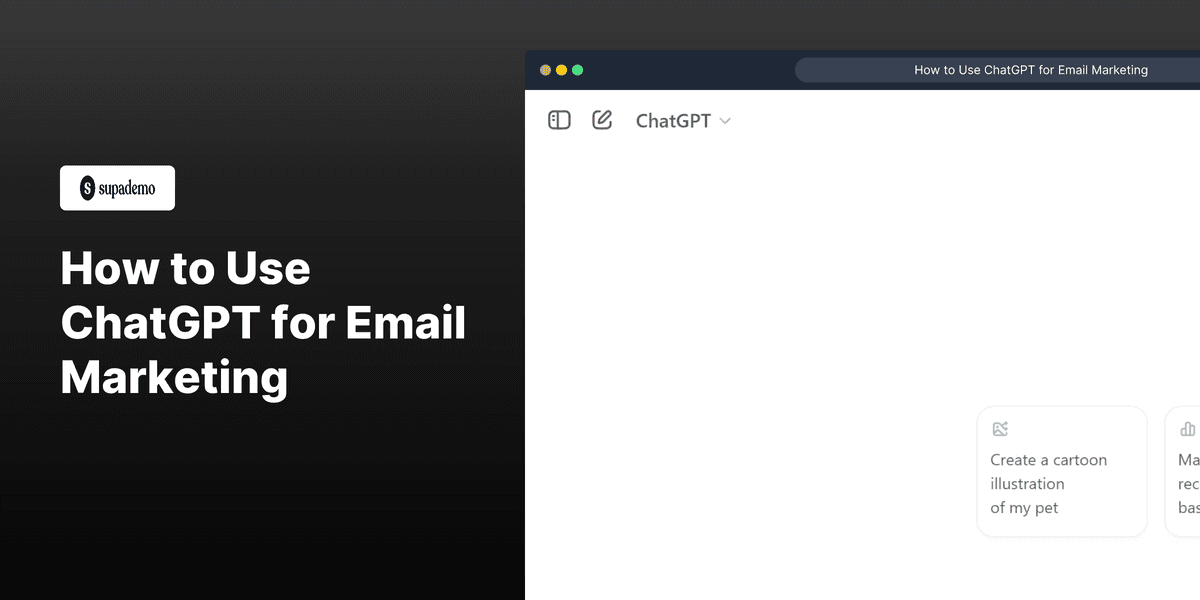 How to Use ChatGPT for Email Marketing screenshot