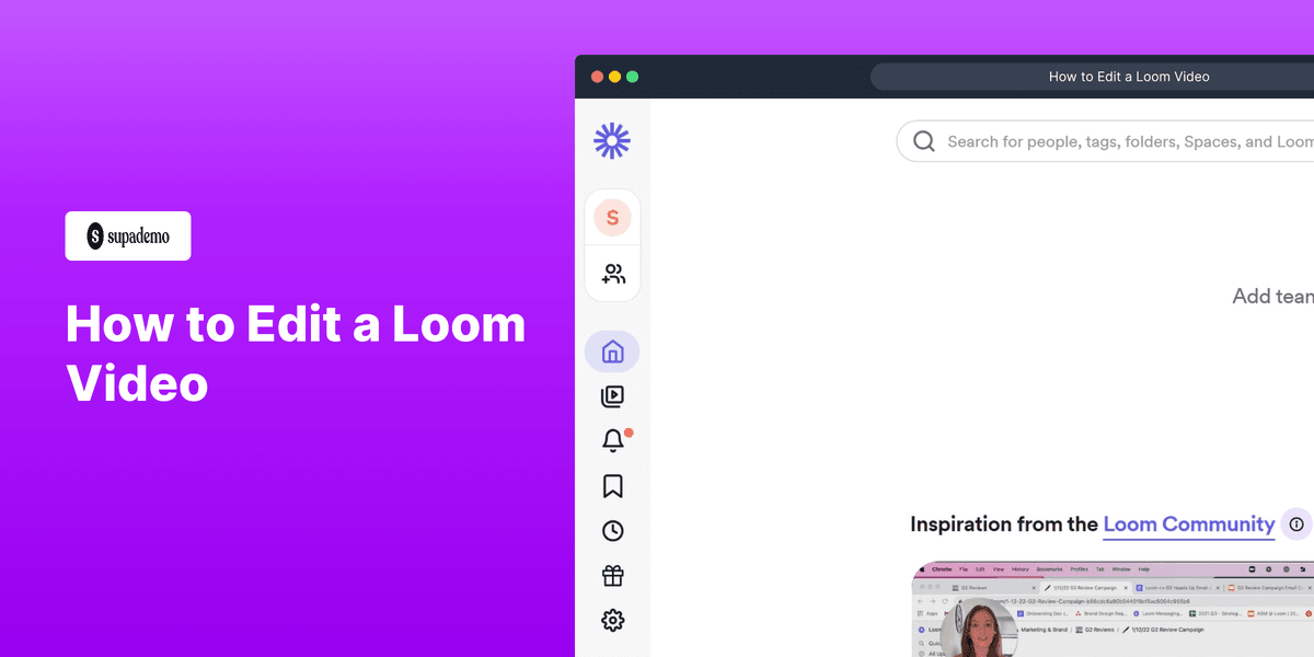 How to Edit a Loom Video screenshot