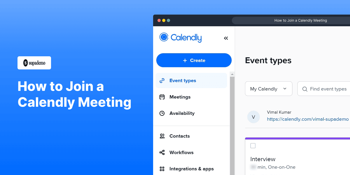 How to Join a Calendly Meeting screenshot
