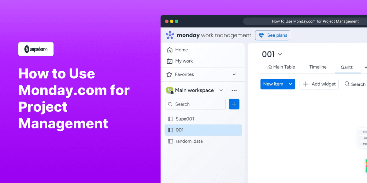 How to Use Monday.com for Project Management screenshot