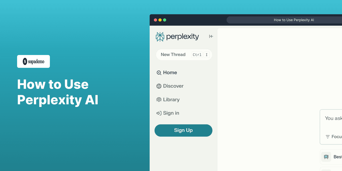How to Use Perplexity AI screenshot