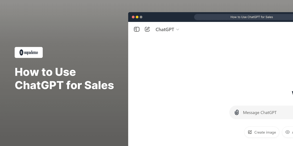 How to Use ChatGPT for Sales screenshot
