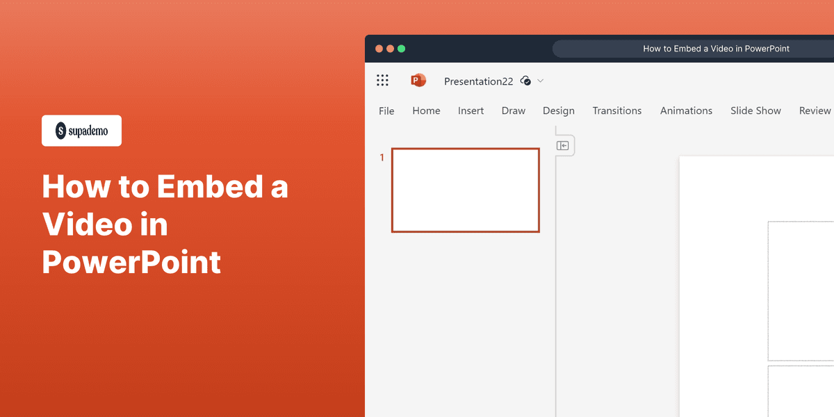 How to Embed a Video in PowerPoint screenshot
