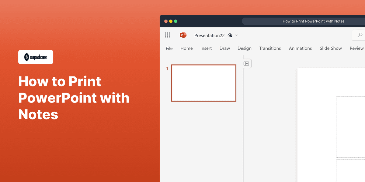 How to Print PowerPoint with Notes screenshot