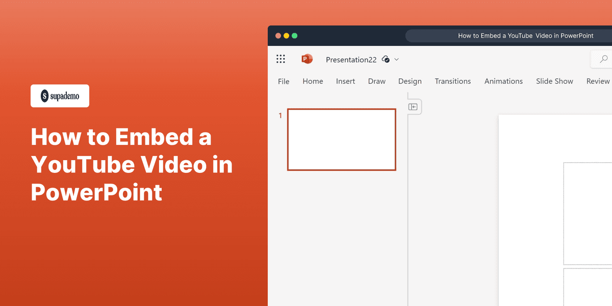 How to Embed a YouTube Video in PowerPoint screenshot