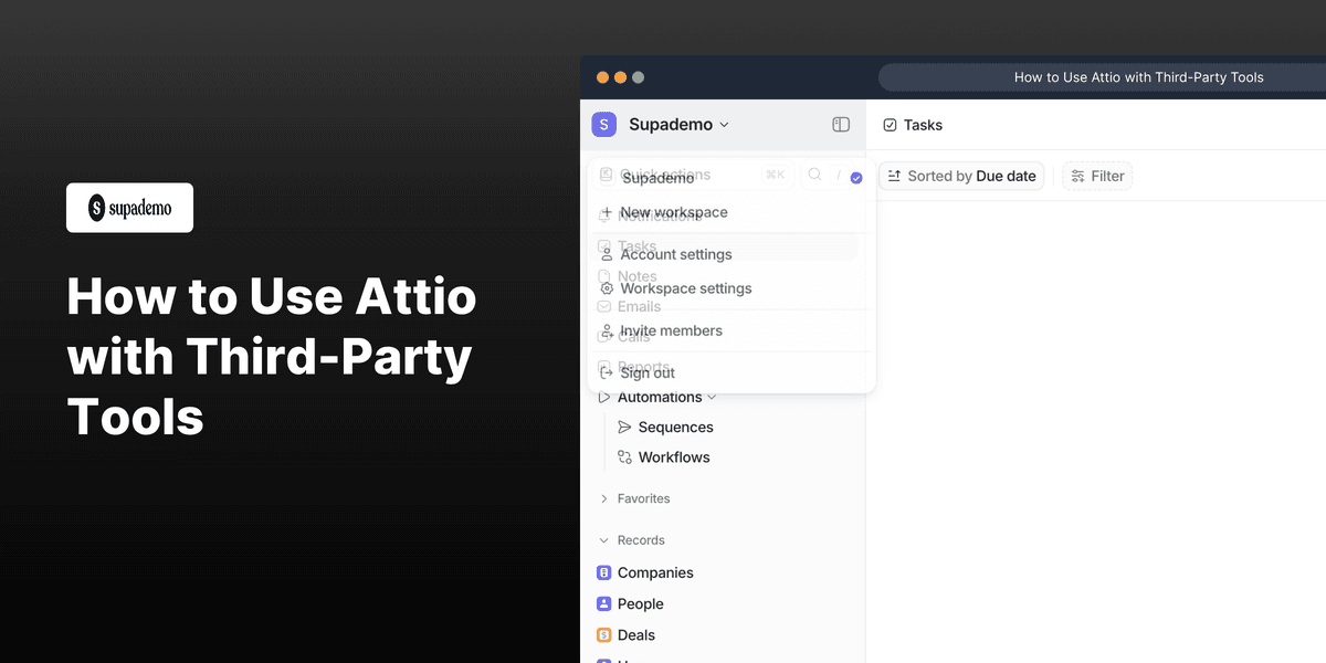 How to Use Attio with Third-Party Tools screenshot
