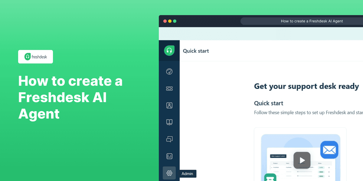 How to Create Freshdesk AI Agent screenshot