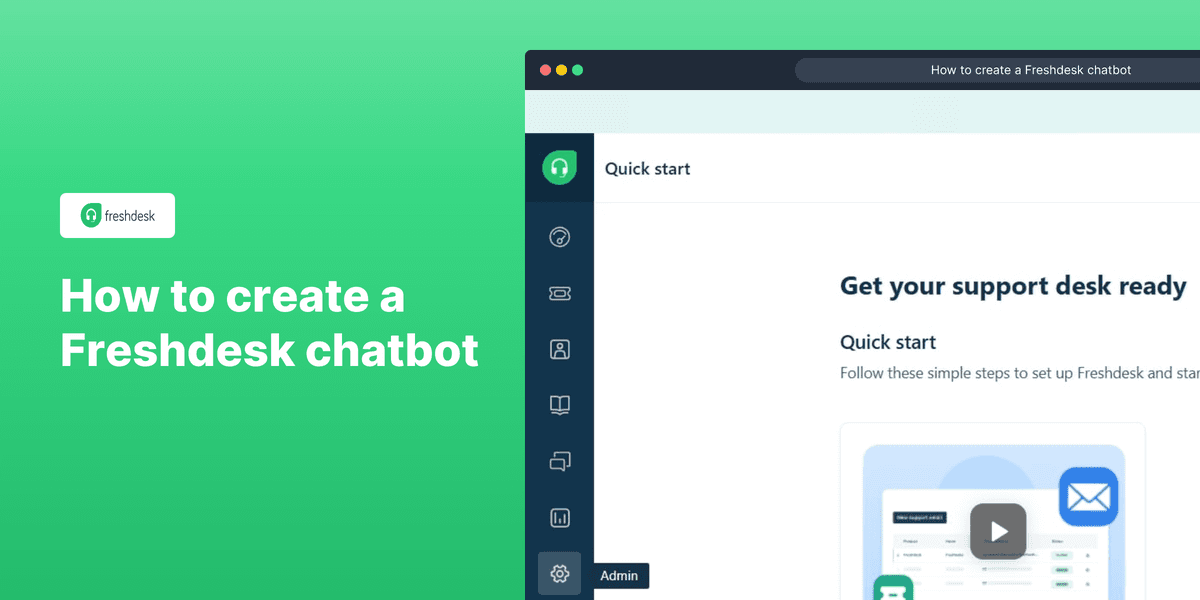 How to Create Freshdesk Chatbot screenshot