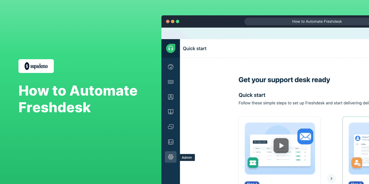 How to Automate Freshdesk screenshot