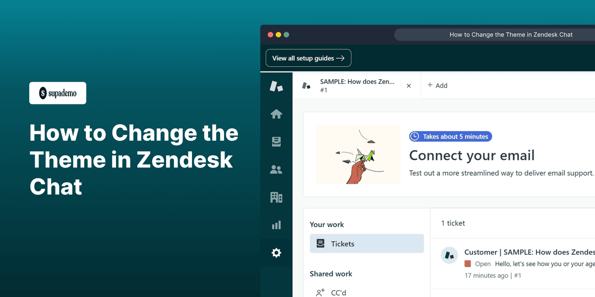 How to Change the Theme in Zendesk Chat screenshot