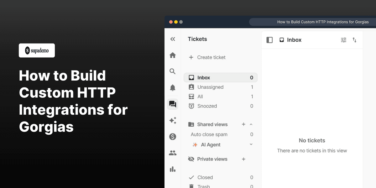 How to Build Custom HTTP Integrations for Gorgias screenshot