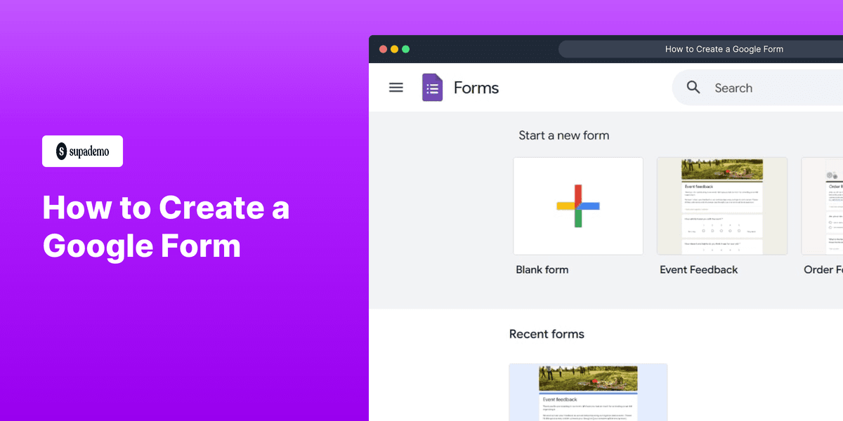 How to Create a Google Form screenshot