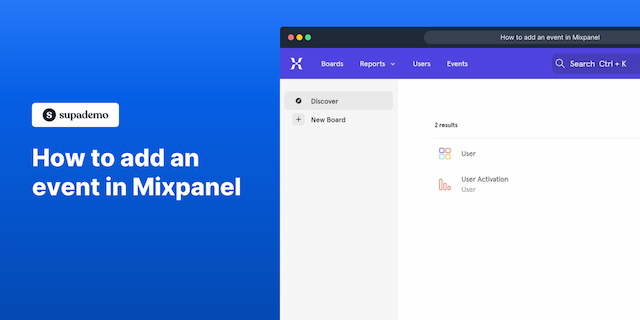 Related demo for Mixpanel 1