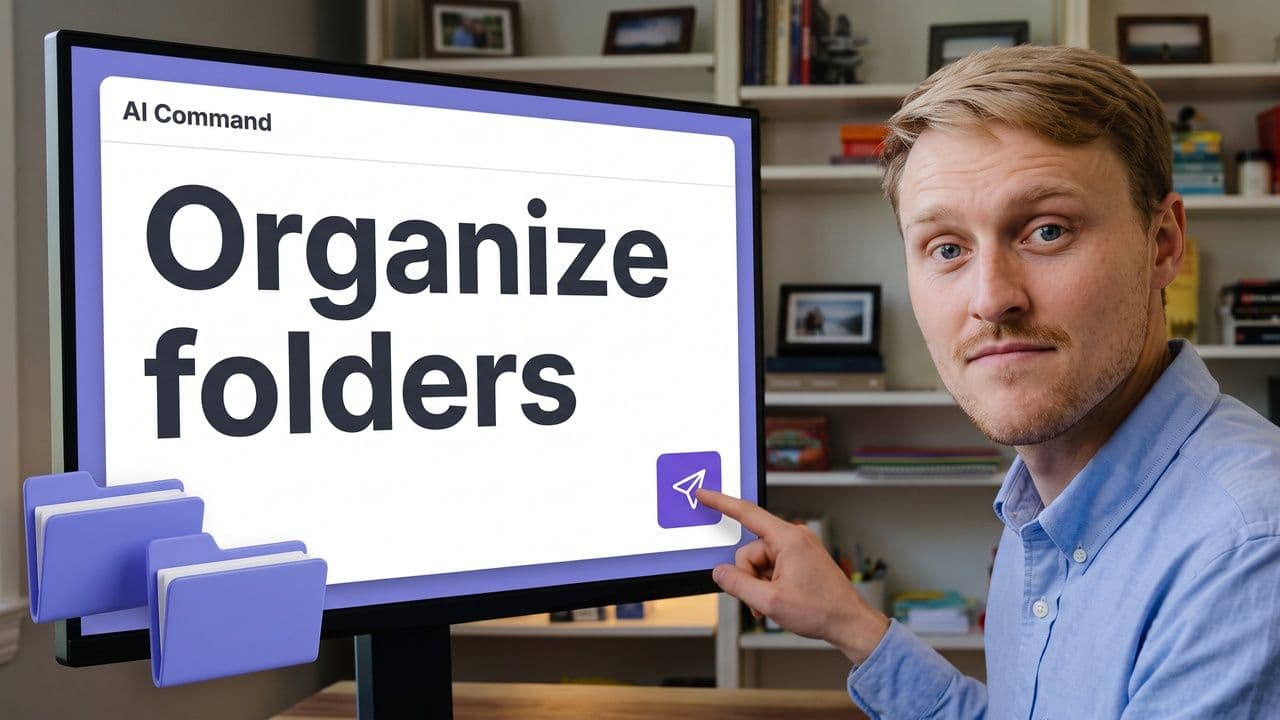 Clean Up a Messy Workspace in One Prompt