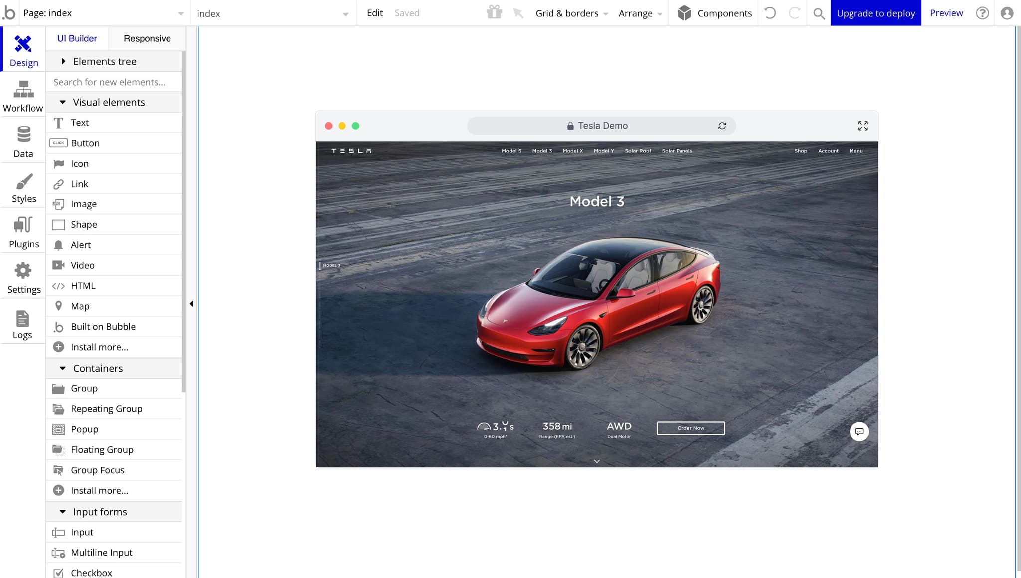 Publish your changes