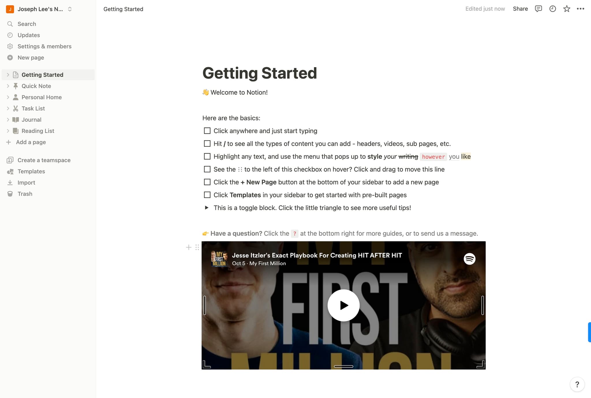 Paste the Spotify link