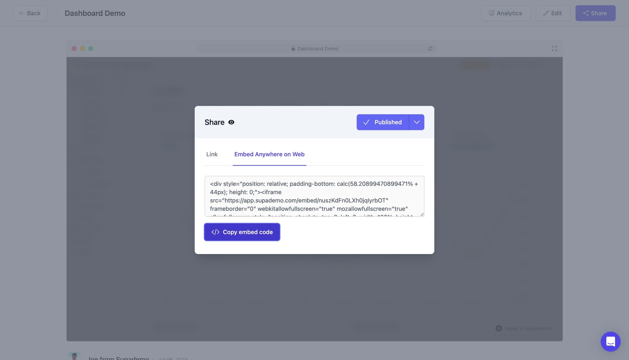 Upload additional assets