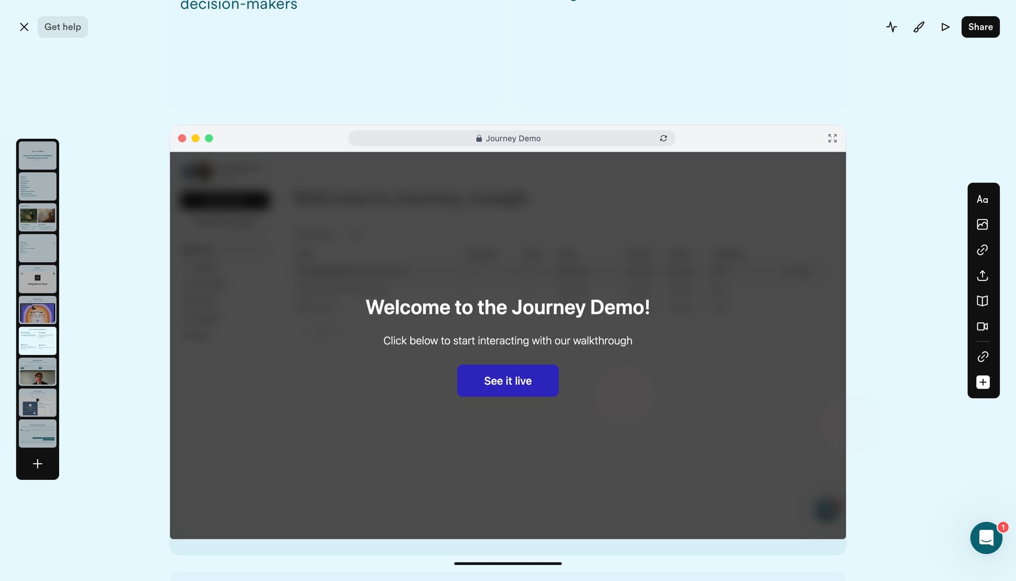 Finalize the embedding configuration
