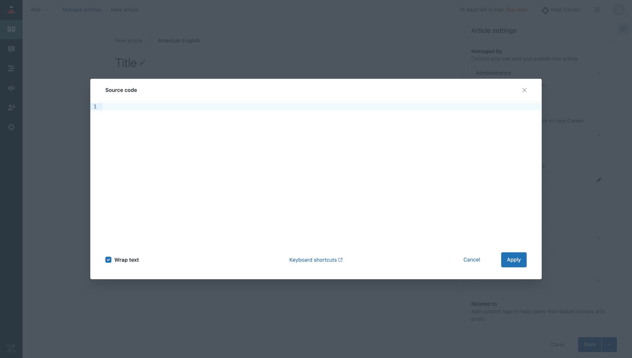 Access the content field