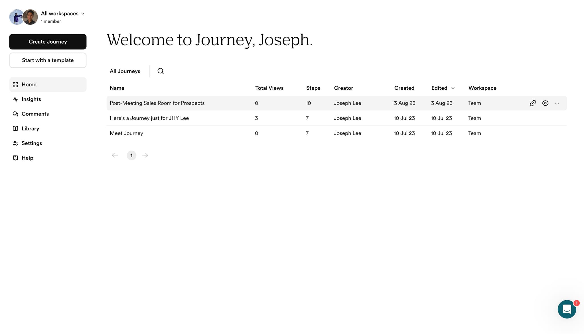 Access post-meeting settings