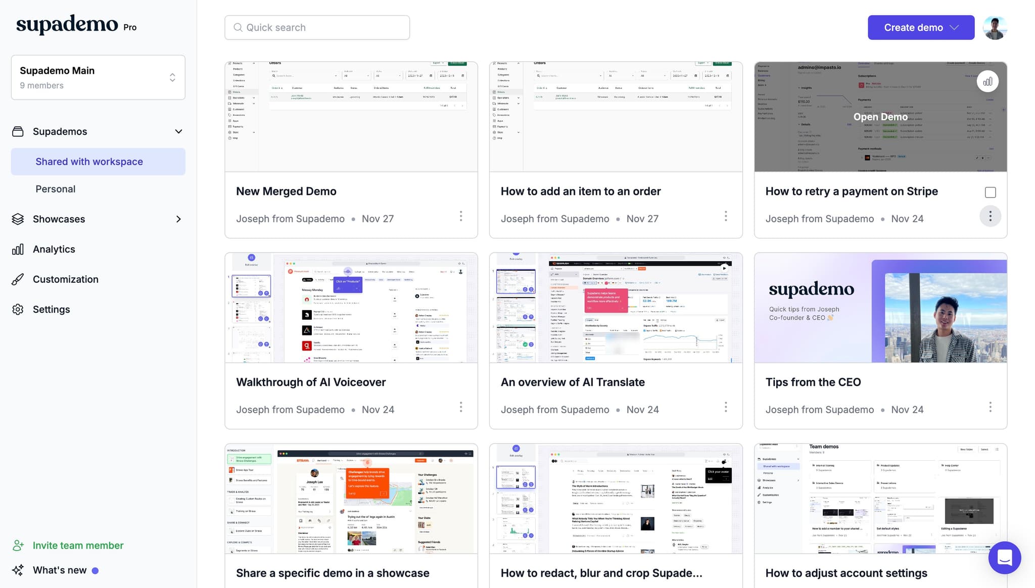 Confirm your embed settings