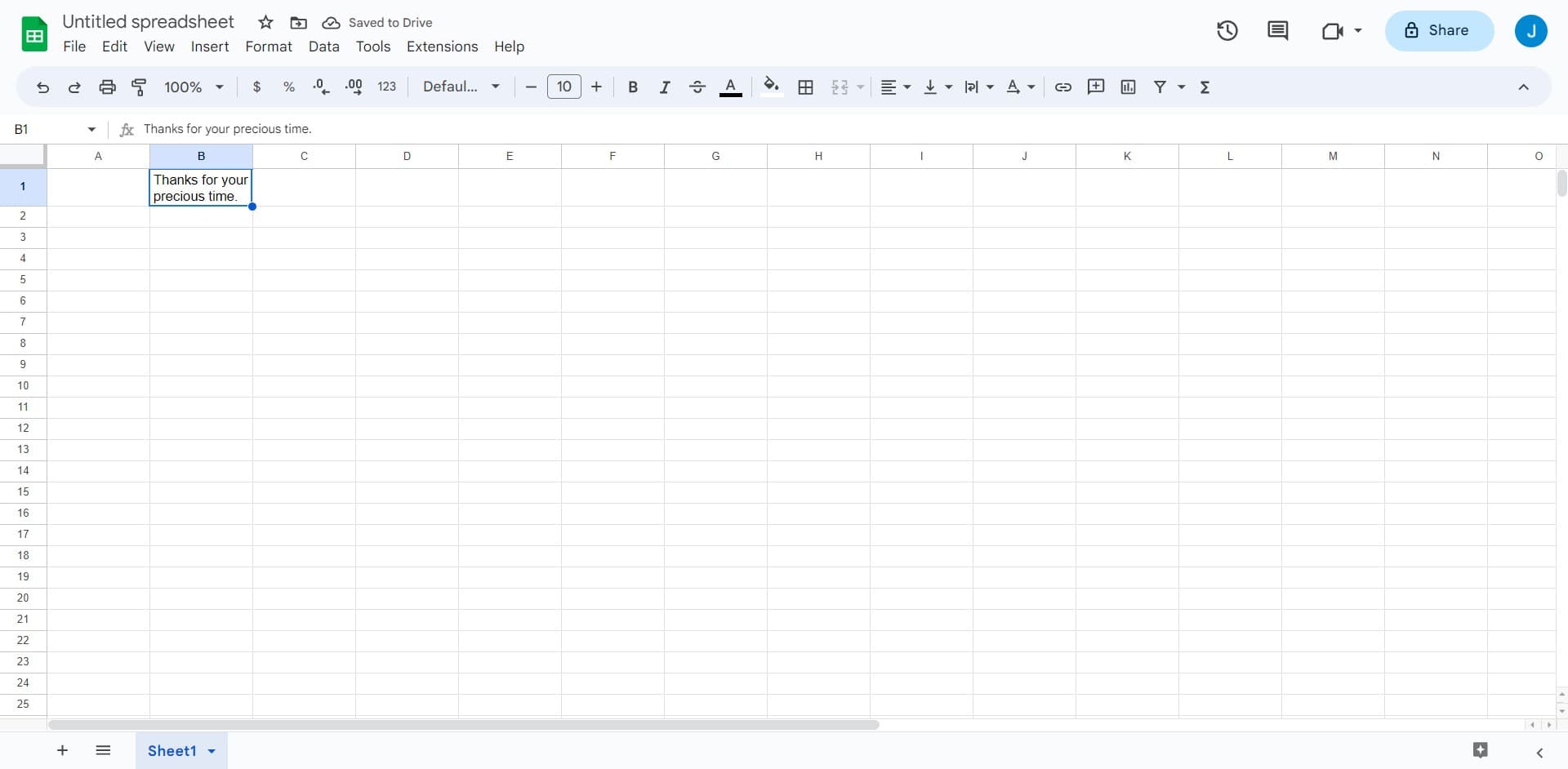 Enable wrap text setting