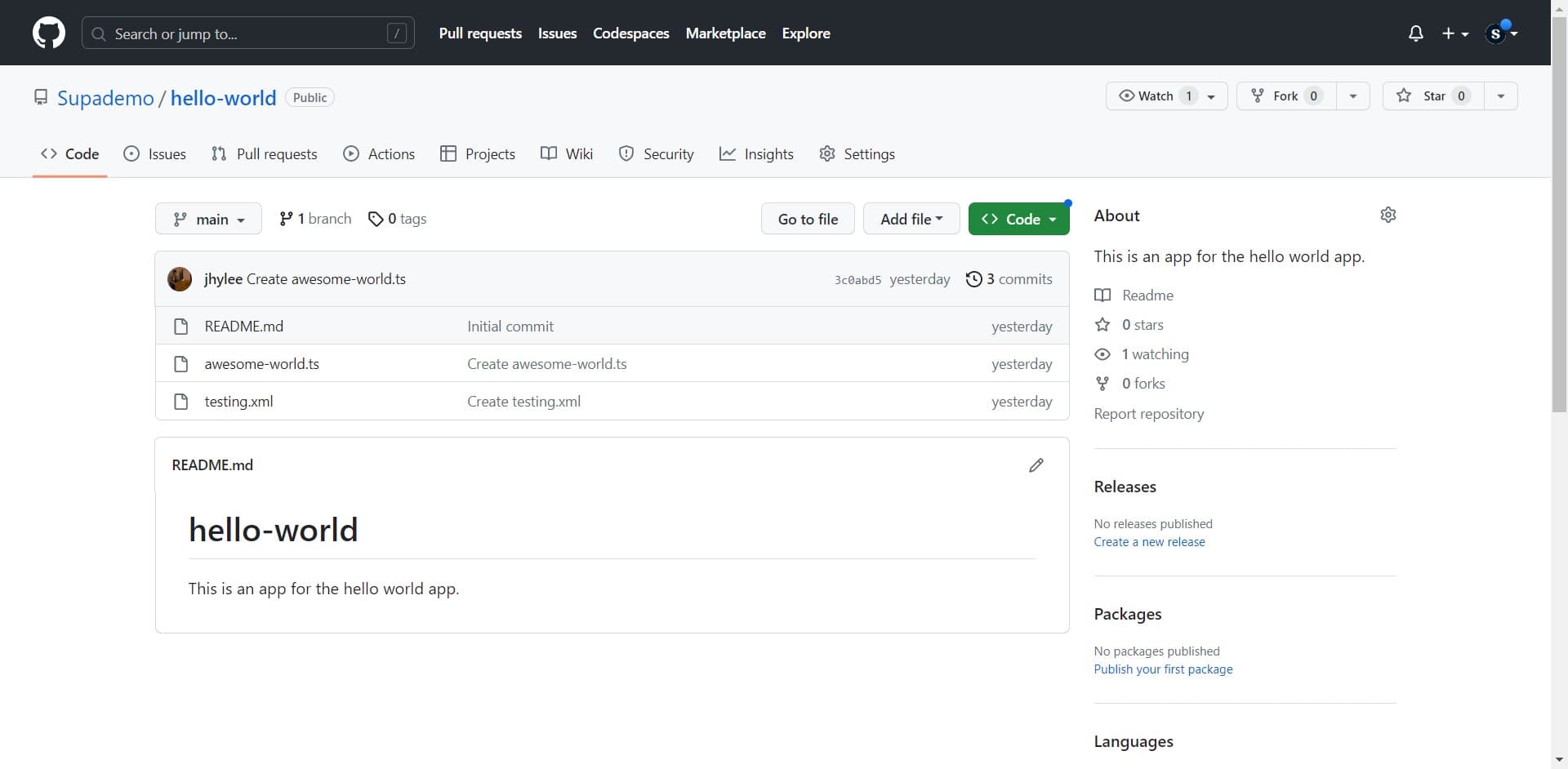 Open the file to rename